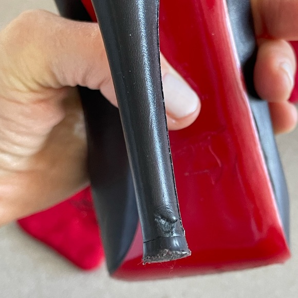 Christian Louboutin Very Prive peep toe pumps - Picture 4 of 7